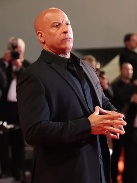 Vin Diesel Fast Forever Black Blazer
