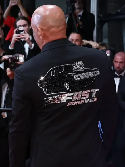 Vin Diesel Fast Forever Jacket Blazer Black
