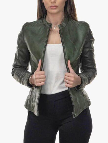 Women’s Green Violetta Bis Jacket