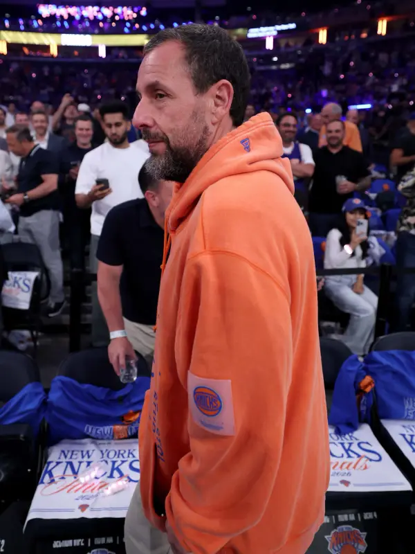 Adam Sandler Orange Knicks Hoodie