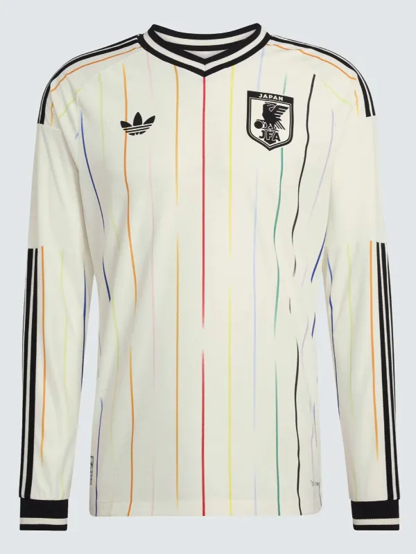 Adidas Japan 26 Away Authentic Long Sleeve Jersey