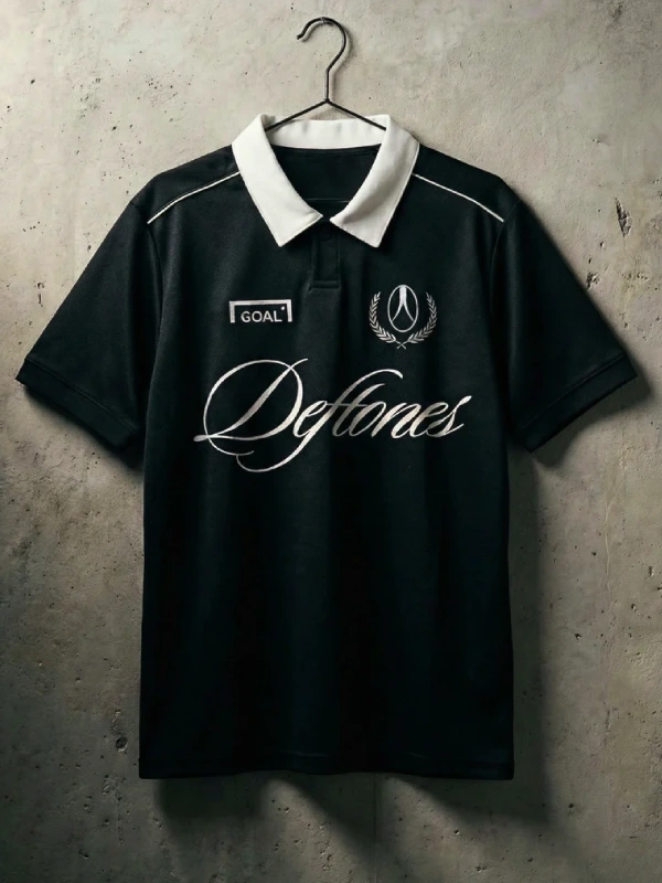 Black Soccer Jersey Deftones