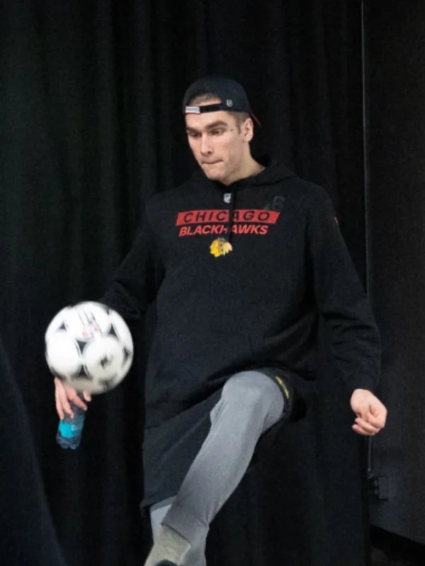 Chicago Blackhawks Black Pro Core Hoodie