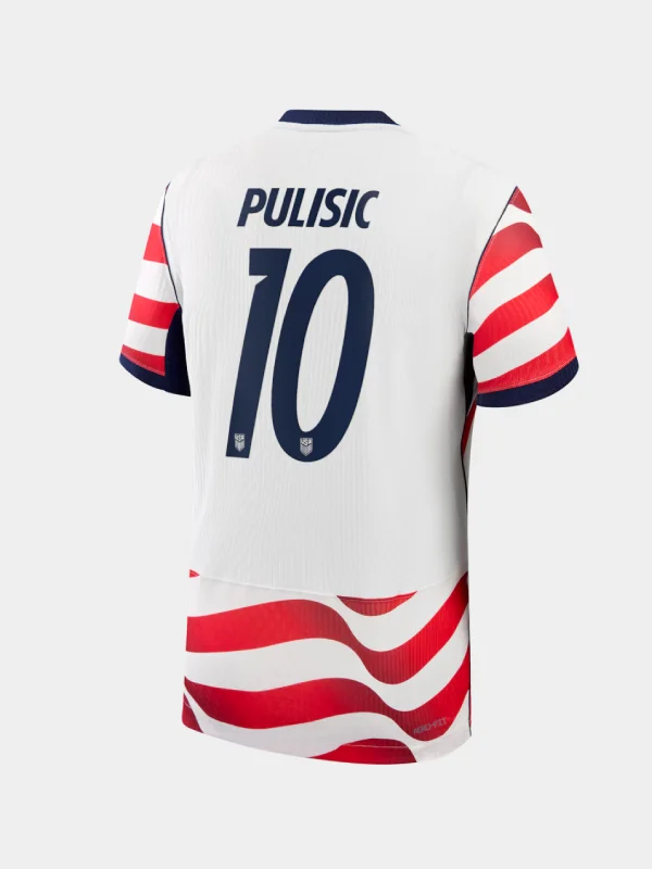 Christian Pulisic USMNT Nike 2026 Home Match Authentic Jersey - White