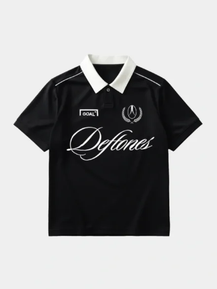 Deftones Soccer Jersey Black