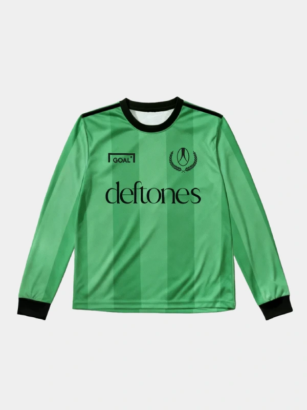 Deftones Soccer Jersey Green
