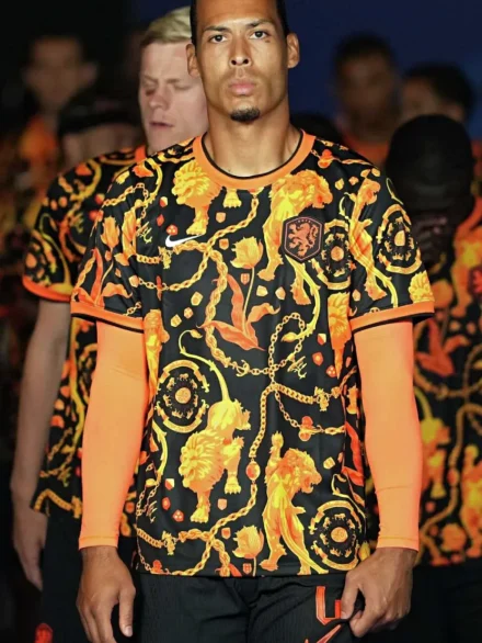 FIFA World Cup 2026 Team Netherlands Printed Jersey