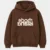 Hailey Bieber Rhode Island Hoodie Brown