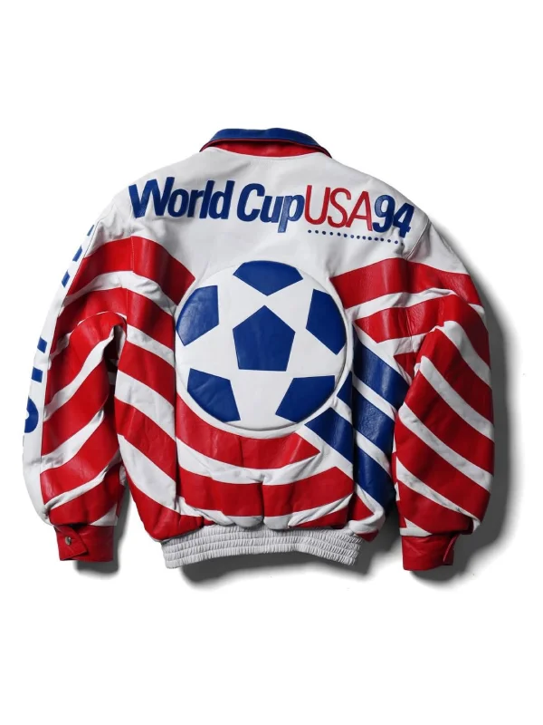 Jeff Hamilton USA World Cup Leather Jacket