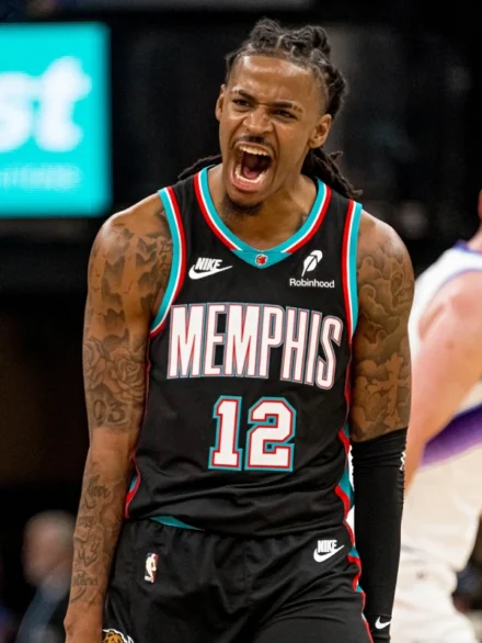 Memphis Grizzlies Ja Morant Jersey Black