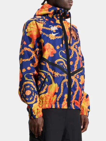 Nike x Patta Netherlands Anthem Jacket Navy-Gold