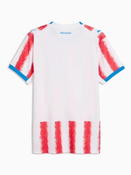 Paraguay Home Men's Soccer Jersey
