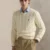 Polo Ralph Lauren Men's Cable-Knit Cotton Sweater White