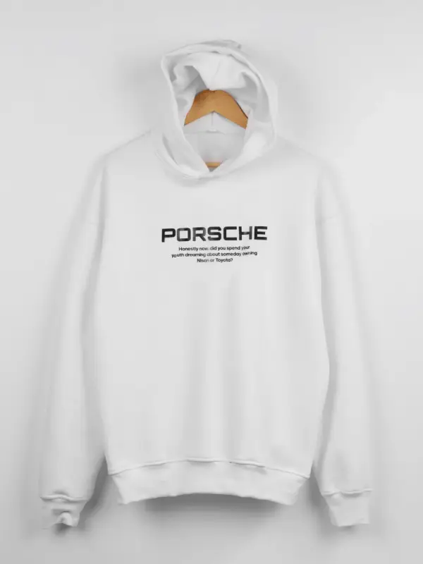 Porsche 911 Hoodie White