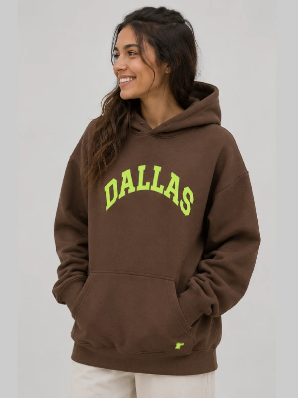 Rhode Dallas Hoodie Brown
