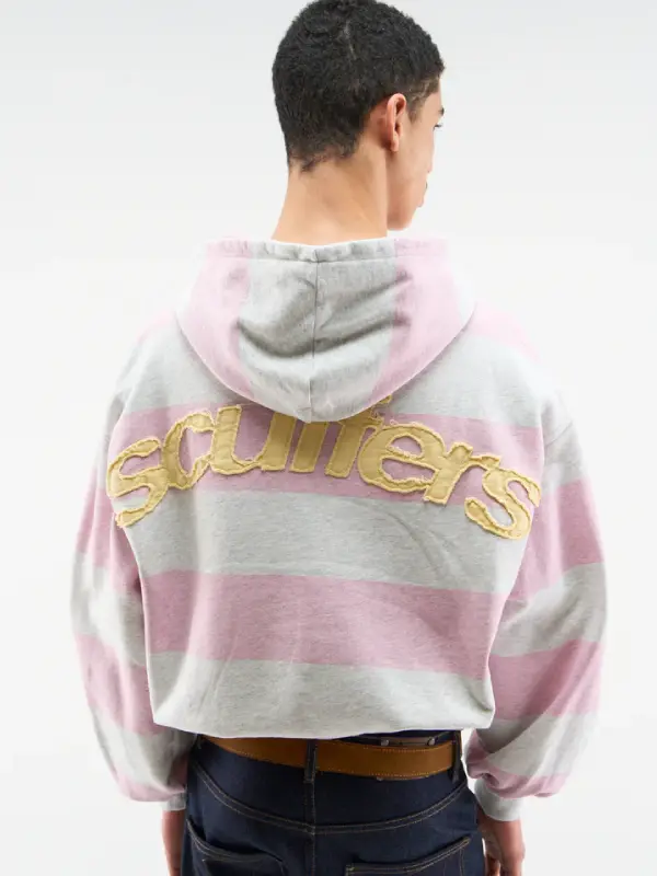 Scuffers Club Pink Zipper Hoodie