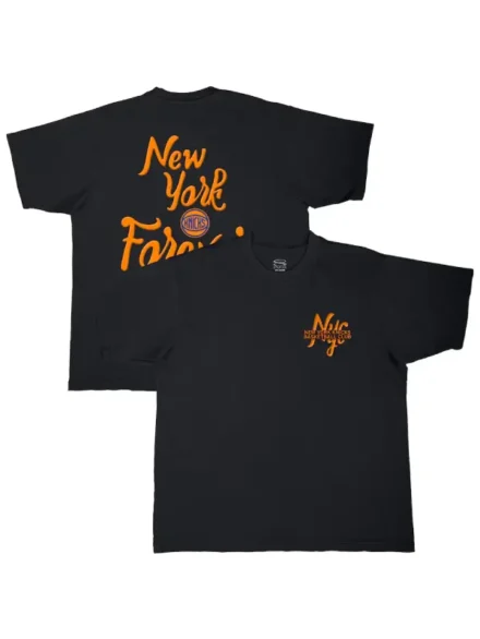 Stadium Essentials New York Knicks Forever T-Shirt Black