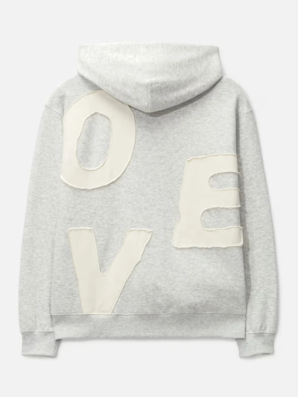Sunlove Grey Zip Up Hoodie