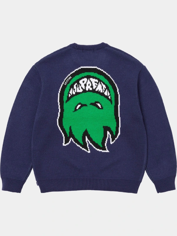 Supreme Spitfire Sweater Navy