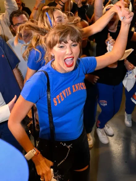 Taylor Swift Stevie Knicks Blue T-shirt
