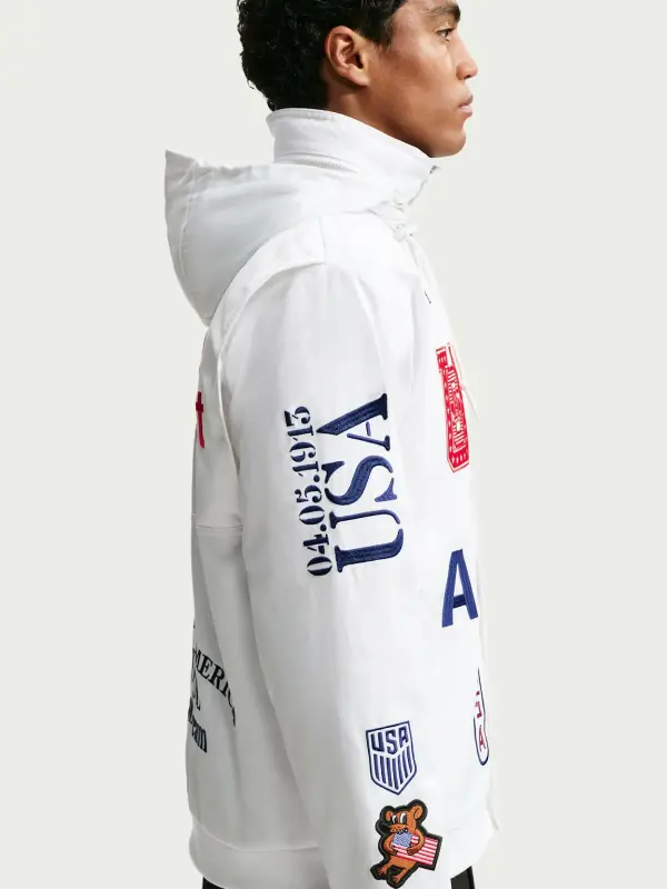 Virgil Abloh Archive x Nike America Staff Jacket - Image 8