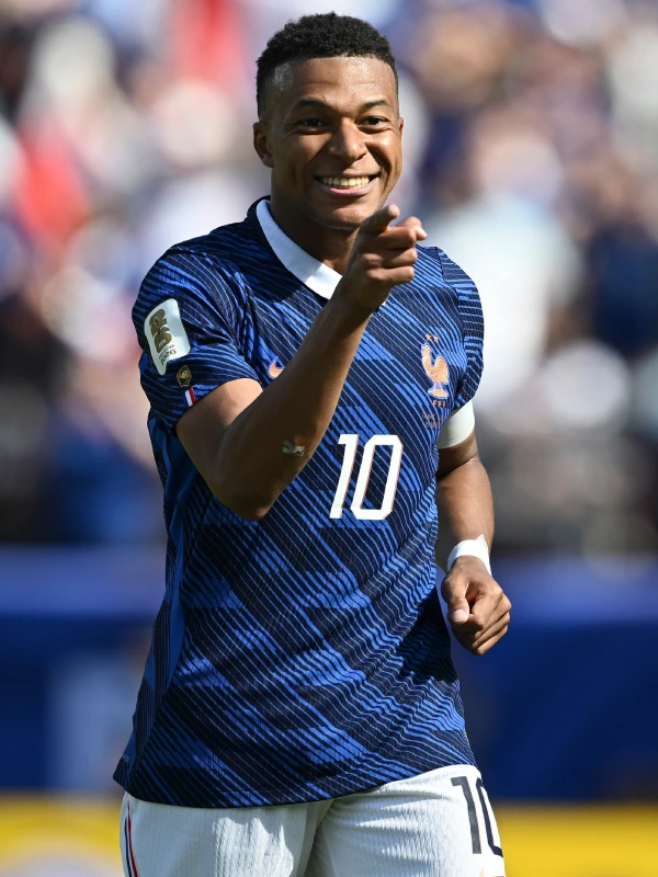 World Cup France Kylian Mbappe Jersey