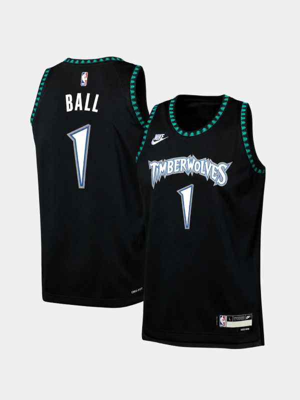 lamelo ball wolves jersey nike