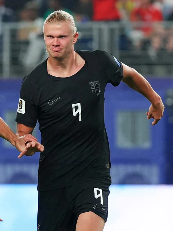norway haaland jersey black