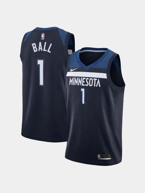 timberwolves jersey lamelo ball
