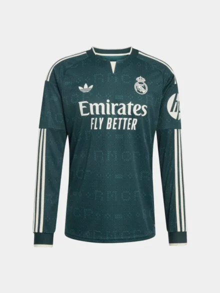 Adidas Real Madrid 26-27 Away Long Sleeve Jersey