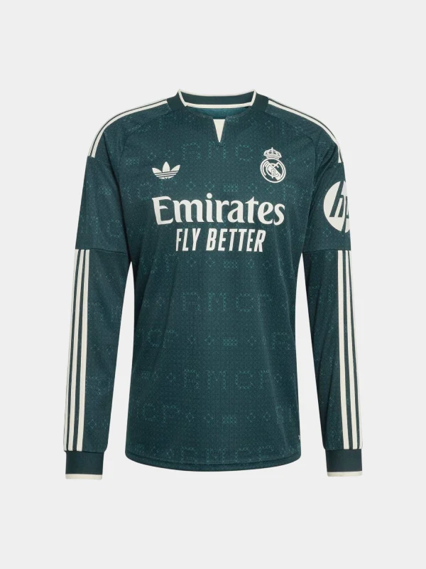 Adidas Real Madrid 26-27 Away Long Sleeve Jersey