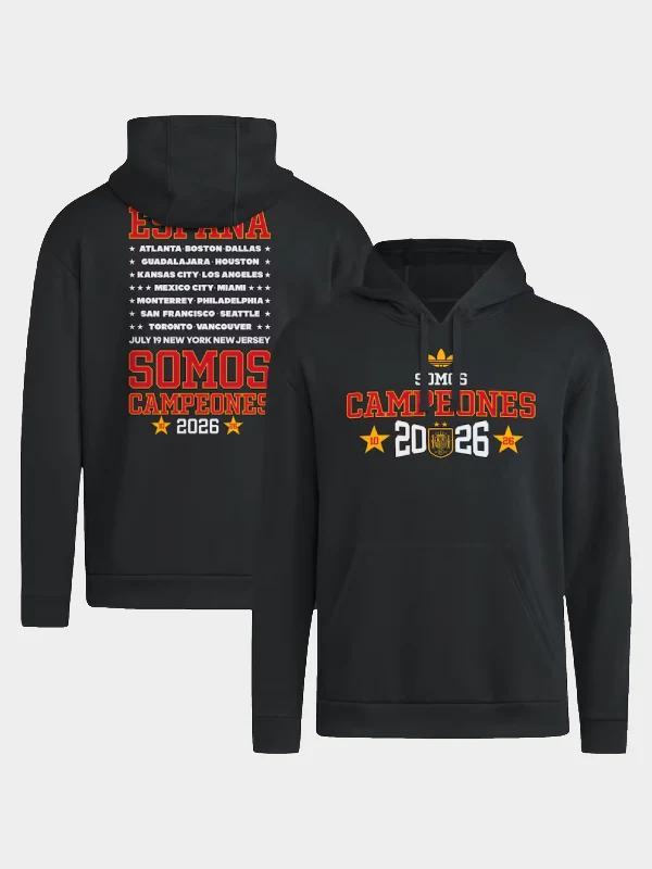 Adidas Spain 2026 FIFA World Cup Champions Somos Campeones Hoodie