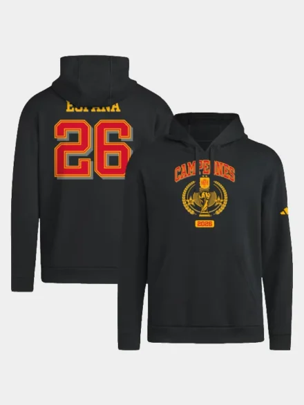 Adidas Spain 2026 FIFA World Cup Champions Trophy Hoodie