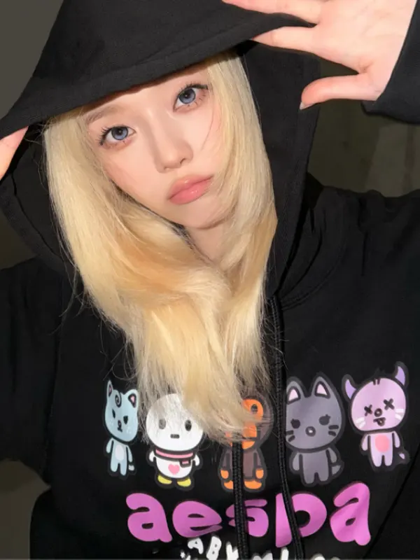 Aespa x Bape Baby Milo Hoodie