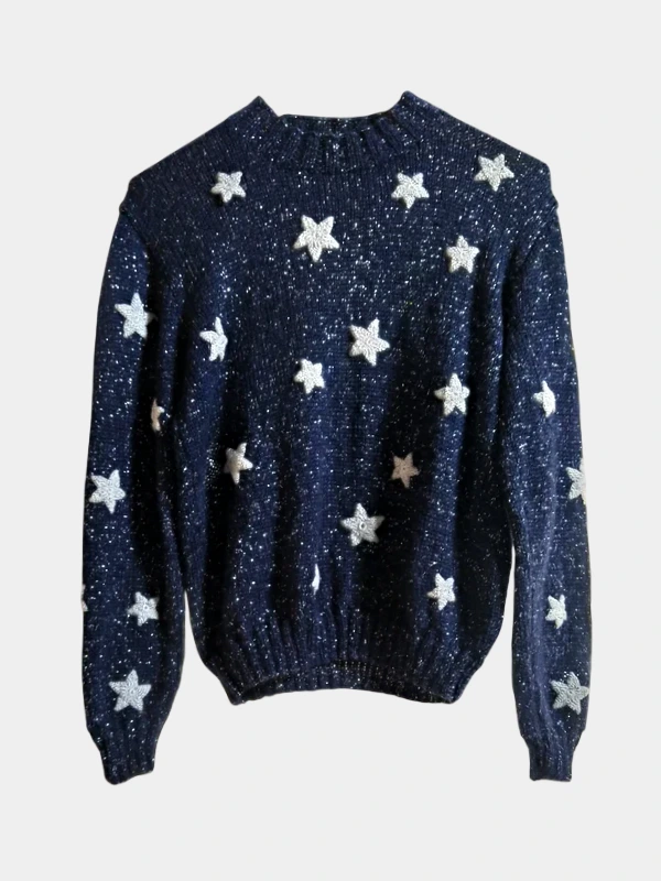 Coraline Star Sweater Blue