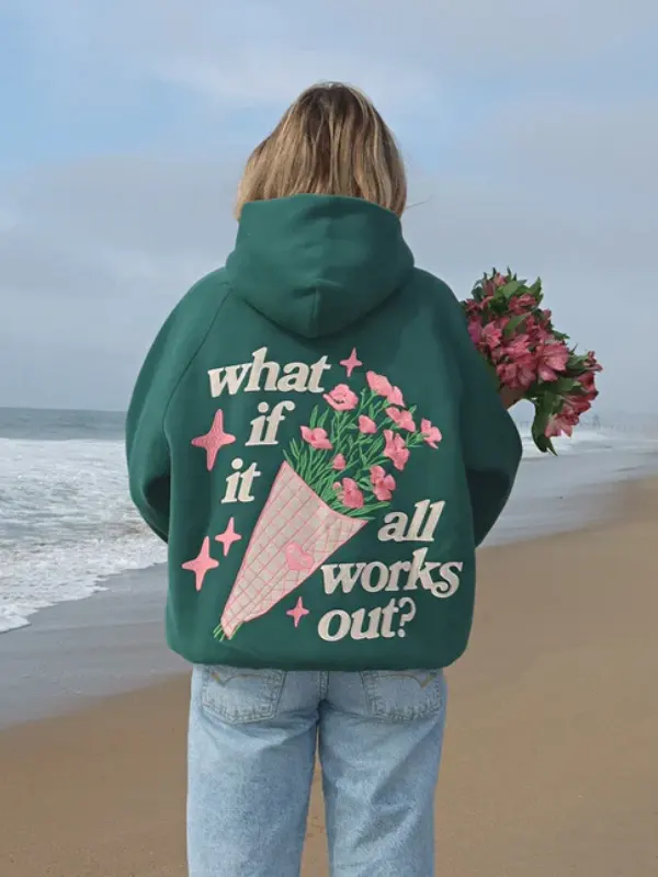 Dandy Worldwide What If Oversized Lux Hoodie