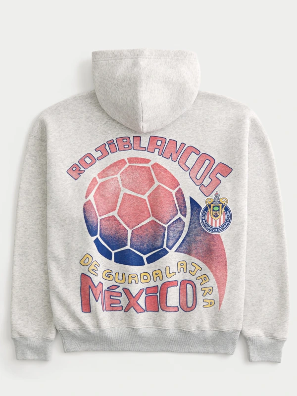 Hollister Club Deportivo Guadalajara Graphic Hoodie