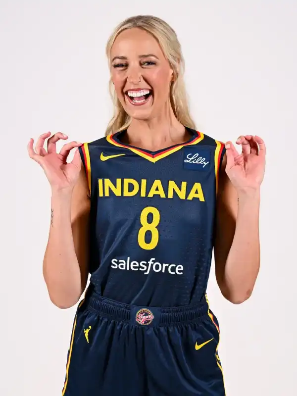 Indiana Fever Sophie Cunningham Nike Jersey Navy