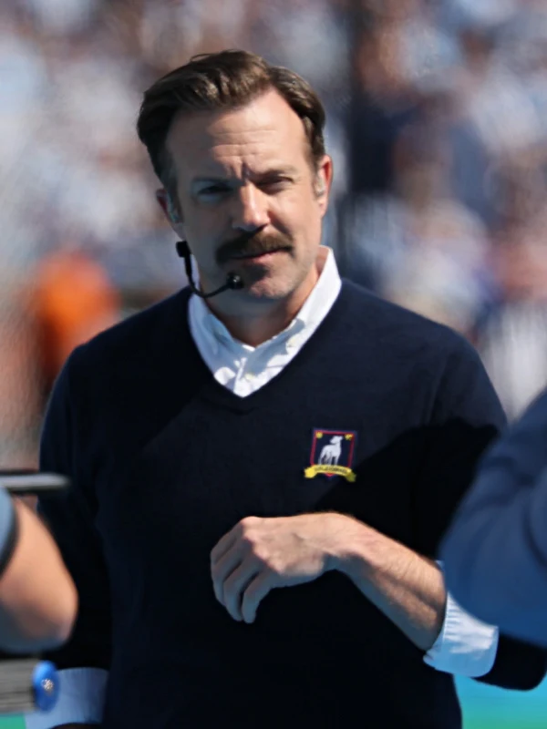 Jason Sudeikis FIFA World Cup Halftime Show Ted Lasso Sweater