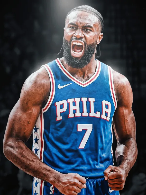 Jaylen Brown 76ers Jersey Blue
