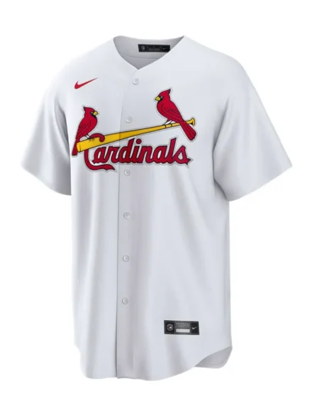 Jordan Walker St Louis Cardinals Mens Home Jersey - White
