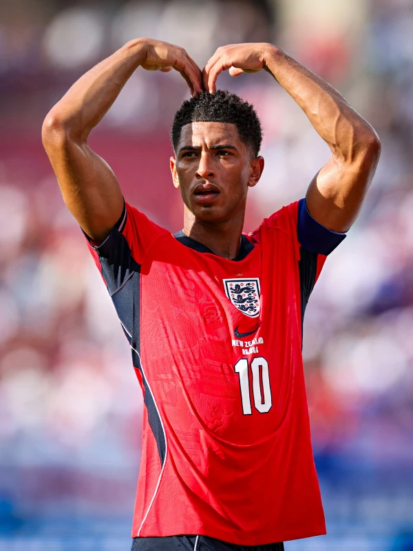 Jude Bellingham England Red Jersey