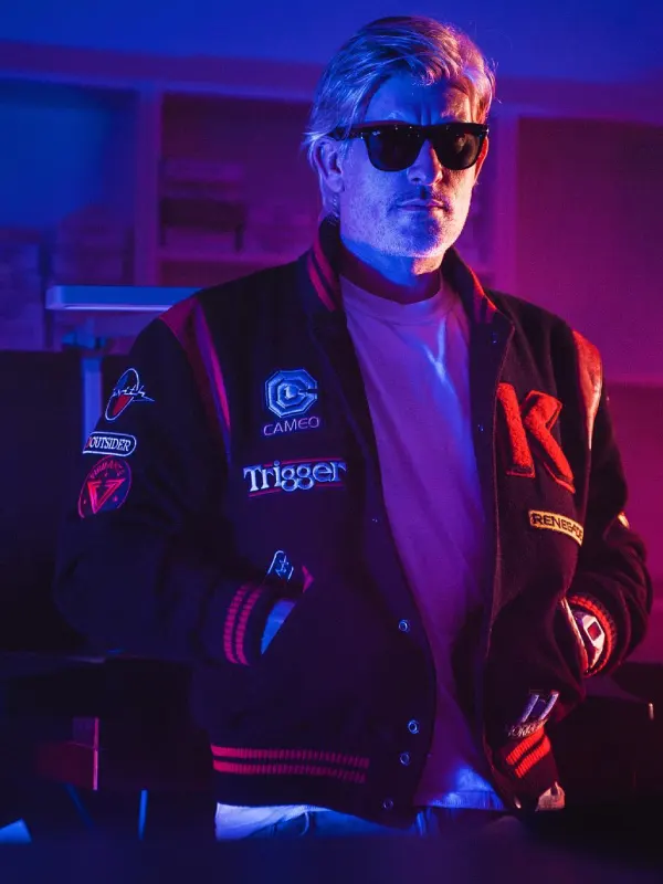 Kavinsky Reborn Varsity Jacket