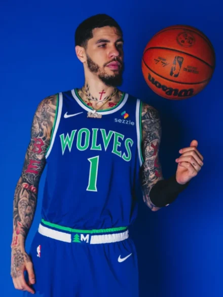 Lamelo Ball Wolves Jersey Blue