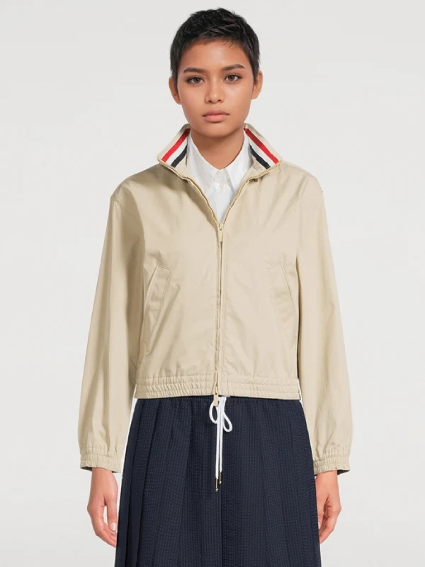 Melania Trump Thom Browne Nylon Tech Track Jacket