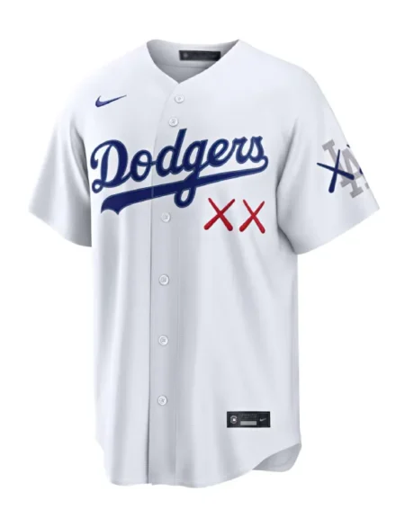 Men's Los Angeles Dodgers Nike x KAWS White Stadium Jersey