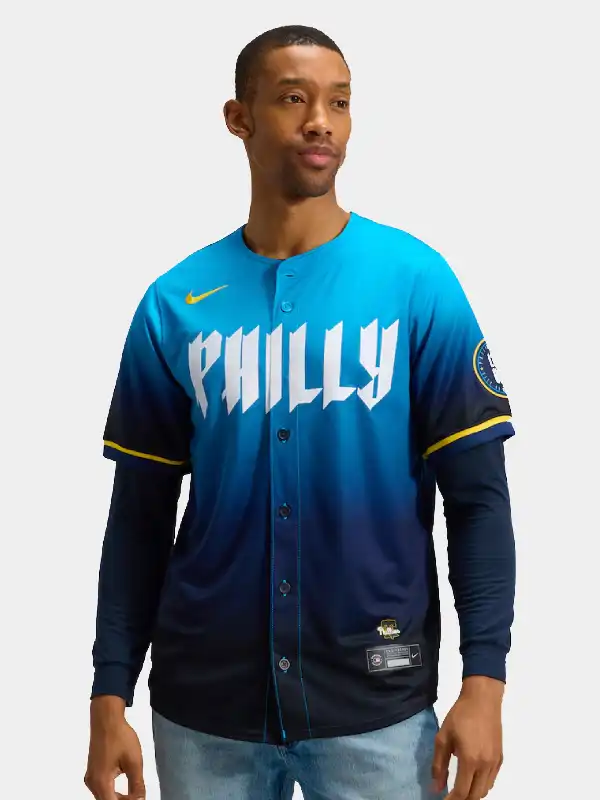 Men's Philadelphia Phillies Nike Navy City Connect Limited Jersey
