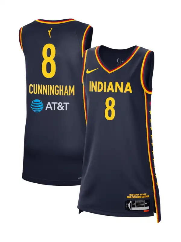 Nike Indiana Fever Sophie Cunningham Jersey Navy