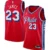 Philadelphia 76ers LeBron James Jordan Jersey Red
