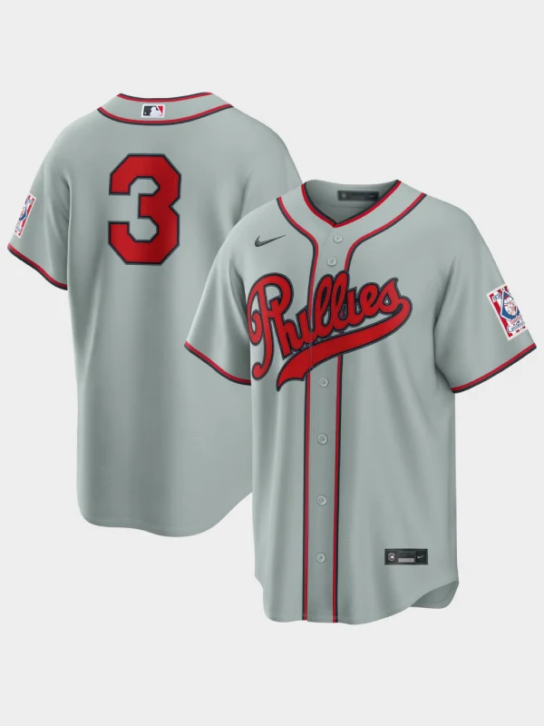 Philadelphia Phillies Bryce Harper Field of Dreams Jersey - Gray